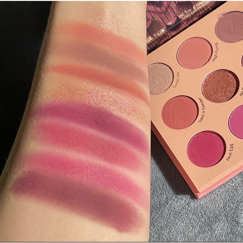 BẢNG MẮT COLOURPOP FINE FEATHERED