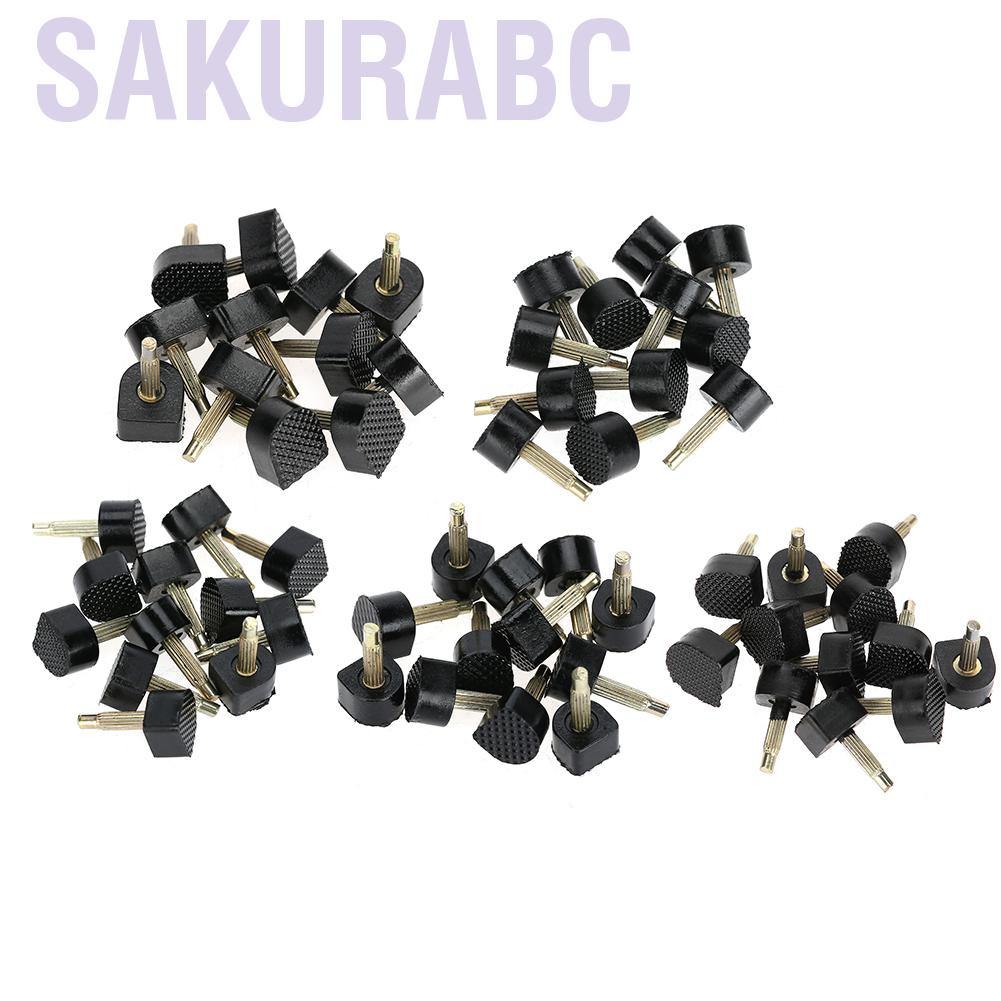 Set 60 miếng đệm gót thay thế bằng nhựa dành cho giày cao