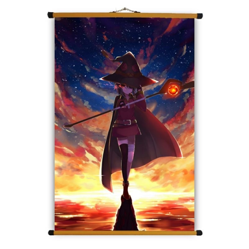 Poster Vải Anime Kono Subarashii Sekai ni Shukufuku wo