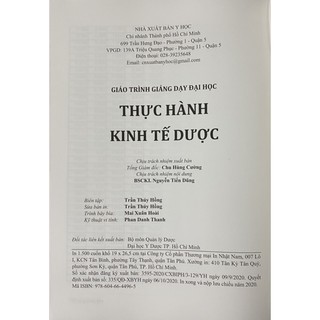 Sách - Thực hành kinh tế dược