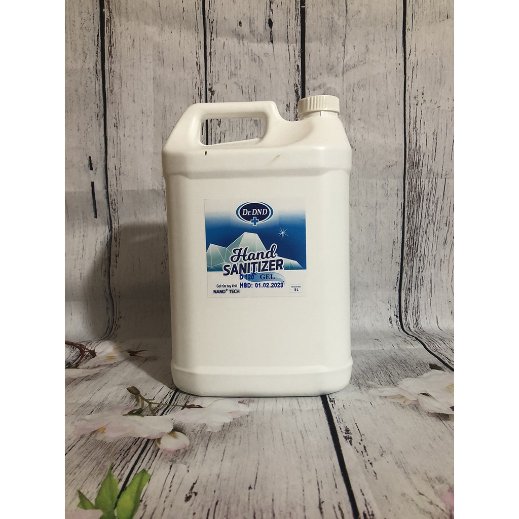 Gel sát khuẩn nhanh Dr.DnD ( Can 5 lit)