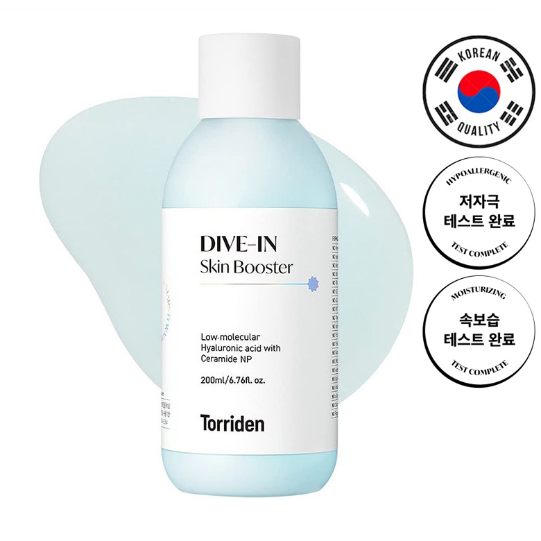 Sữa Dưỡng Ẩm cấp nước Torriden Skin Booster 200ml - Chứa Hyaluronic Acid Cao Cấp