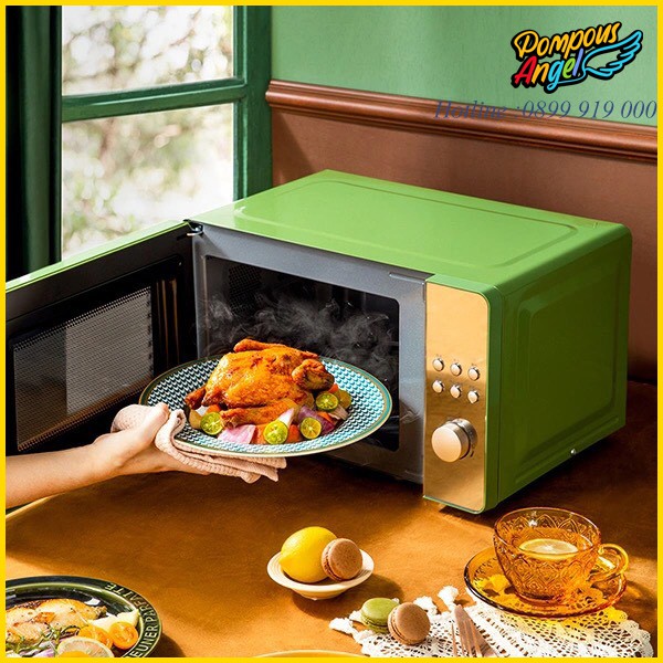 Lò vi sóng 700W BEAR WBL-A20H1 20L màu xanh lá chính hãng , bảo hành 12 tháng , lỗi đổi mới trong 7ngày