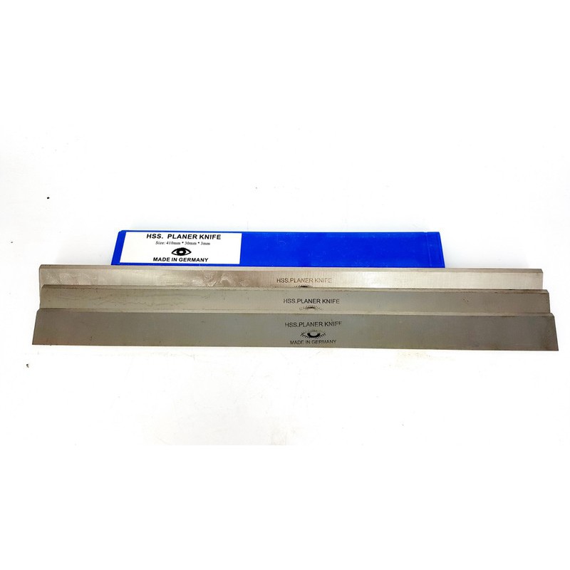 BỘ 3 LƯỠI DAO BÀO LIÊN HỢP GERMANY XANH 410MM* 30* 3 CAO CẤP