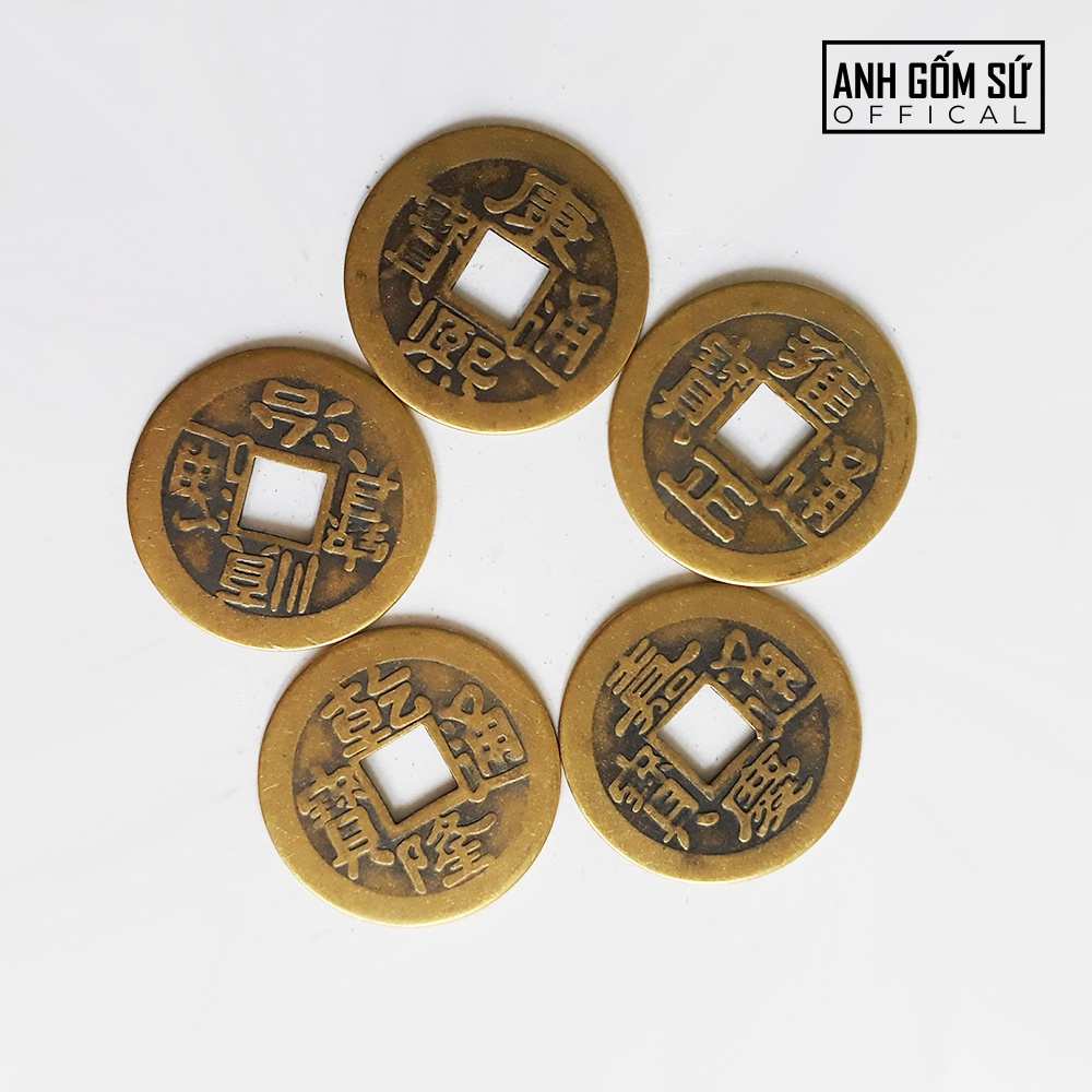 [Xu đã thanh tẩy] Đồng xu Vật phẩm Phong Thủy