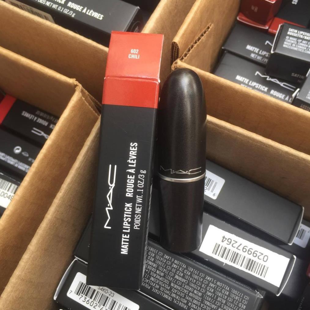 Son MAC Chili 602 Màu Đỏ Gạch – Matte | BigBuy360 - bigbuy360.vn