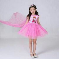 Đầm Elsa áo choàng dài