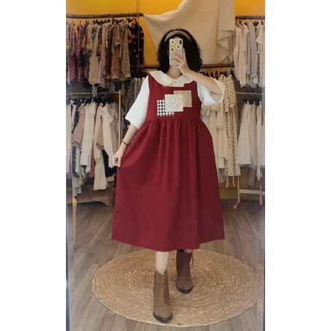 Yếm chắp vải Gà vintage