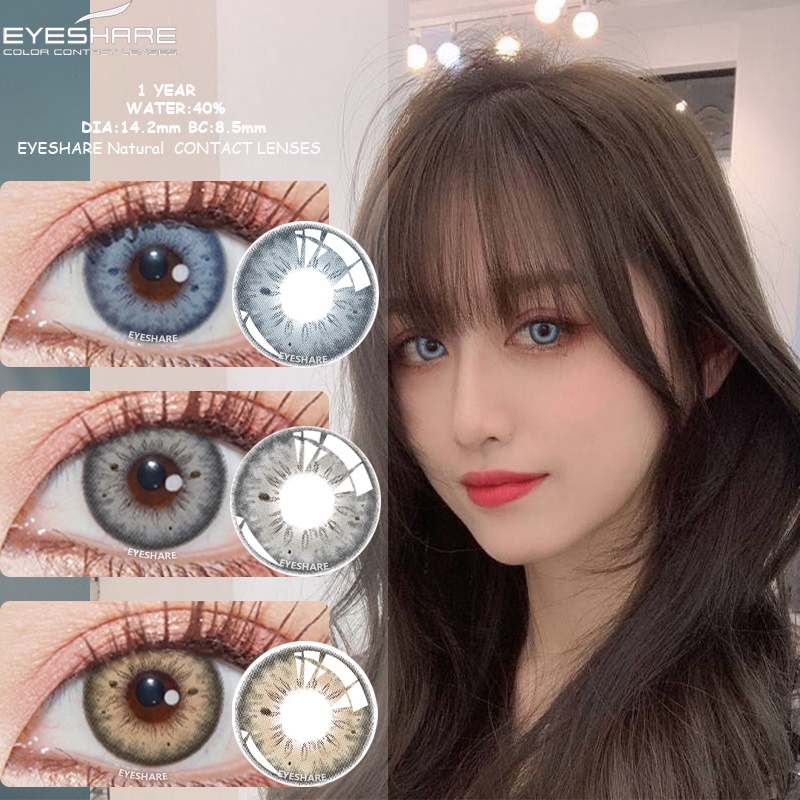 EYESHARE Cặp kính áp tròng dòng DAWNFOG/ OCEAN/ RUSSIAN mềm mại sang trọng với nhiều màu tùy chọn hợp thời trang