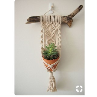 Dây treo cây thắt nút macrame độc đáo - 60cm