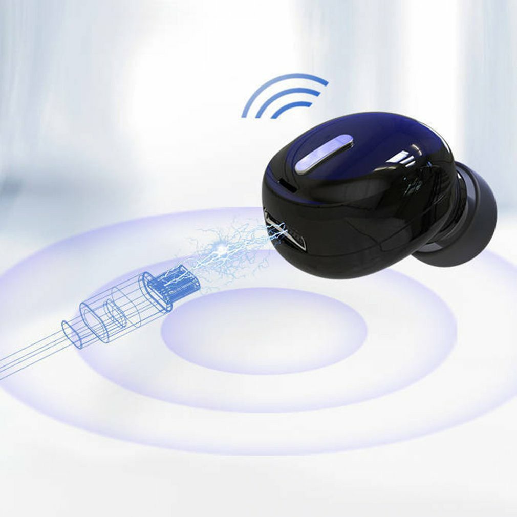 Tai nghe chơi game thể thao không dây Bluetooth 5.0 mini có micro rảnh tay