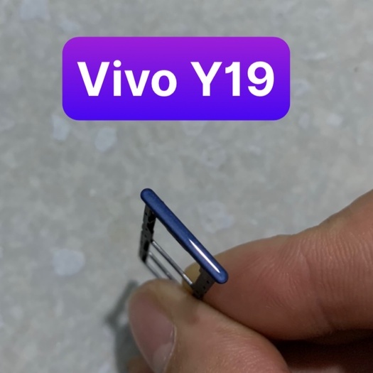 khay lắp thẻ sim điện thoại vivo Y19