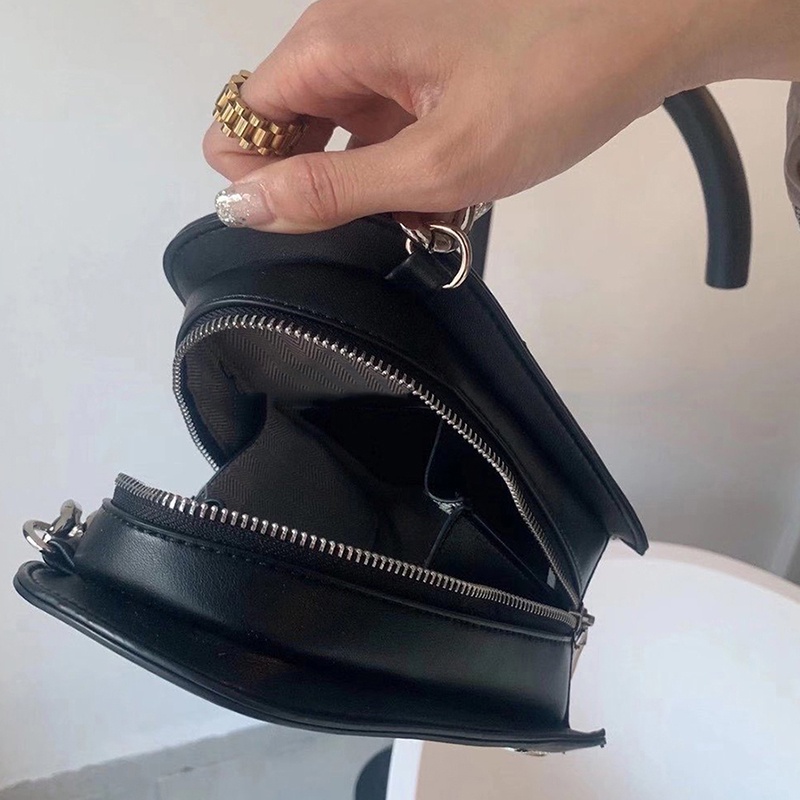 Túi Đeo Chéo Dây Xích Đôi Thời Trang Cho Nữ