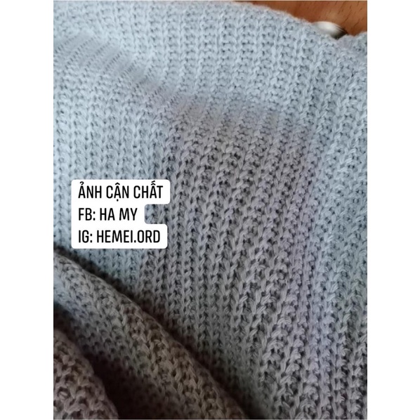 Áo len cổ lọ