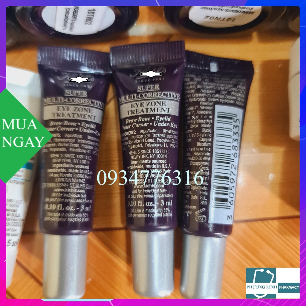 Kem dưỡng ẩm chống lão hoá Kiehl's Super Multi-Corrective Cream | Sample 3ml/ Minisize 7ml Kiehls
