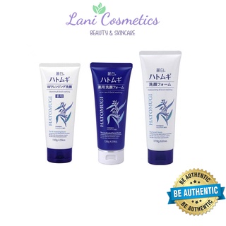 Sữa rửa mặt trắng da Hatomugi Moisturizing & Facial Washing 130g