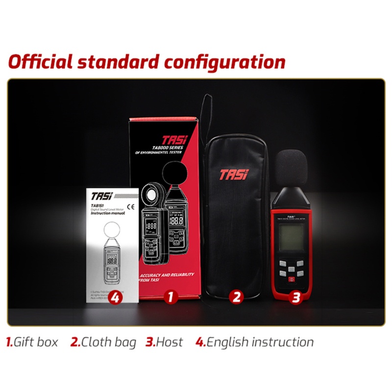 Máy Đo Âm Thanh Kỹ Thuật Số Mini 30-130dB