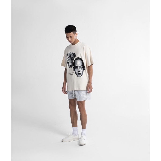 ÁO THUN TAY LỠ COTTON STRESSMAMA FORM UNISEX NAM NỮ (kèm ảnh thật)