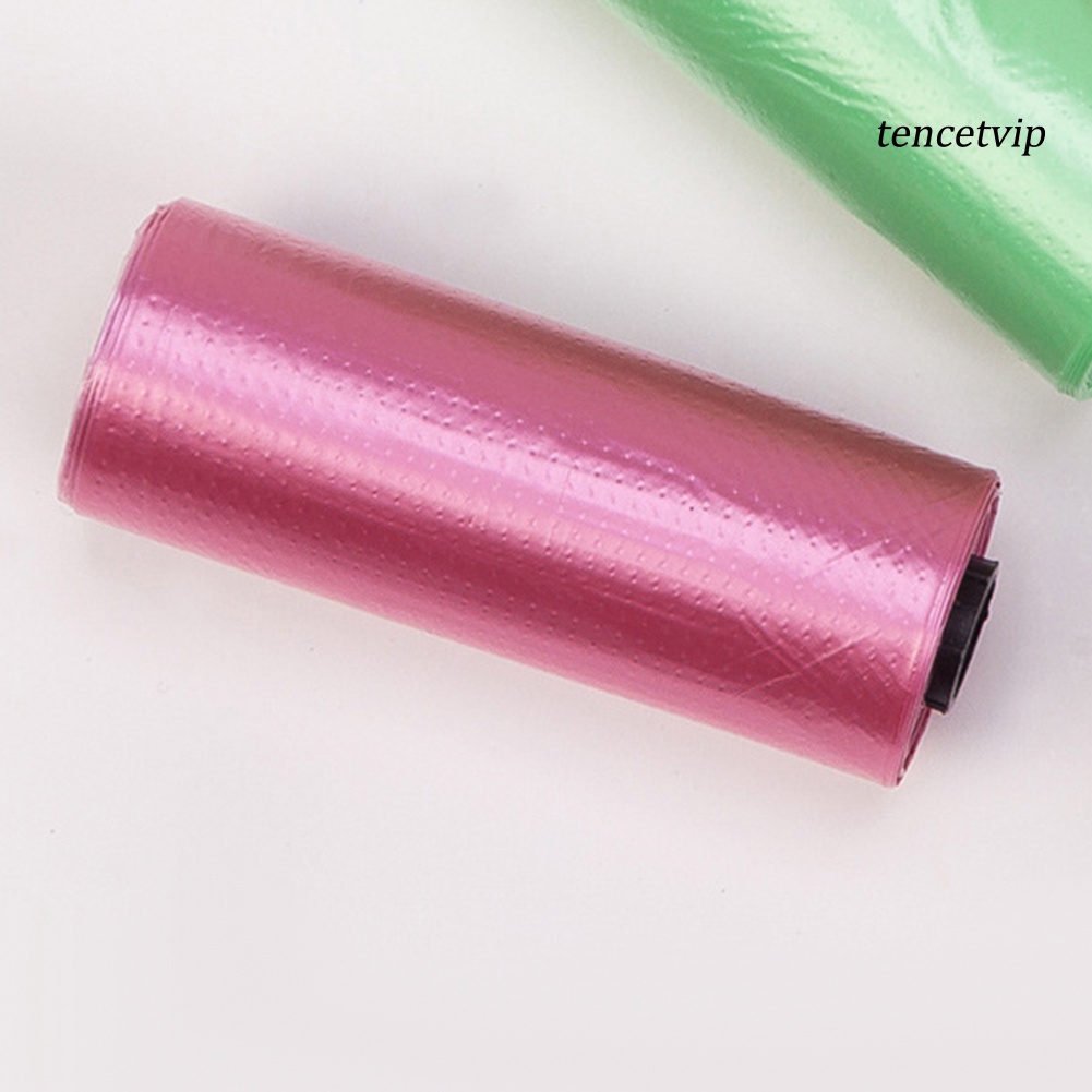 Set 60 túi đựng rác thân thiện với môi trường màu trơn tiện dụng