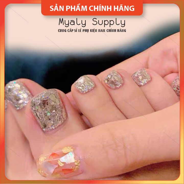 Gel Nhũ Nail Siêu Sáng, Gel Nhũ Viền Đặc Huaxi Platinum