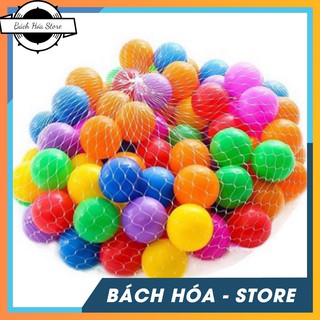 Bóng nhựa đồ chơi cho bé, set bóng nhựa đồ chơi an toàn, nhiều màu sắc cho trẻ em