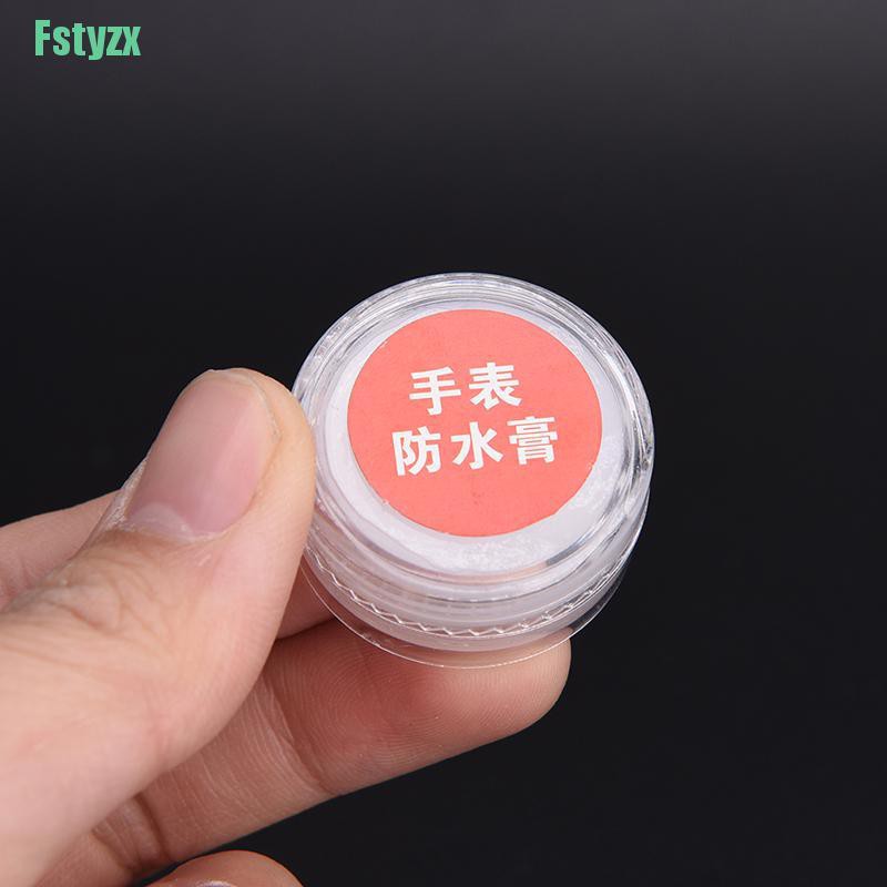 fstyzx 2pcs Silicone Grease Waterproof Watch Cream Upkeep Repair Restorer Tool