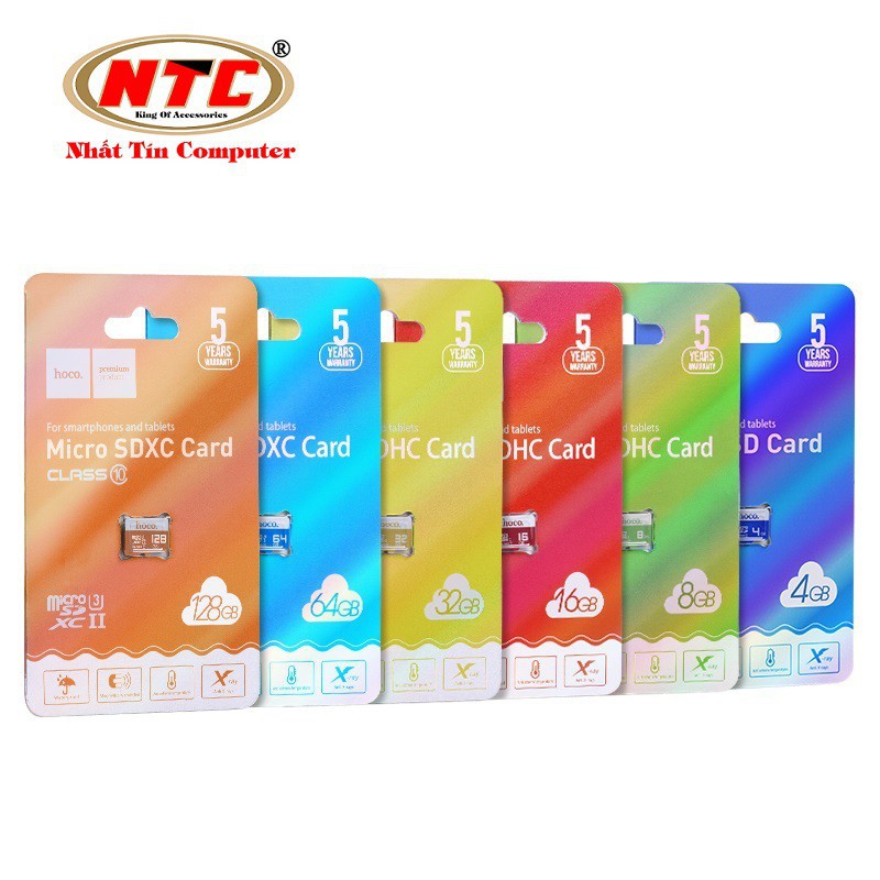 Nơi✻◘Thẻ nhớ microSDHC Hoco 32GB Class 10 90MB/s - Bảo hành 5 năm (Vàng) | BigBuy360 - bigbuy360.vn