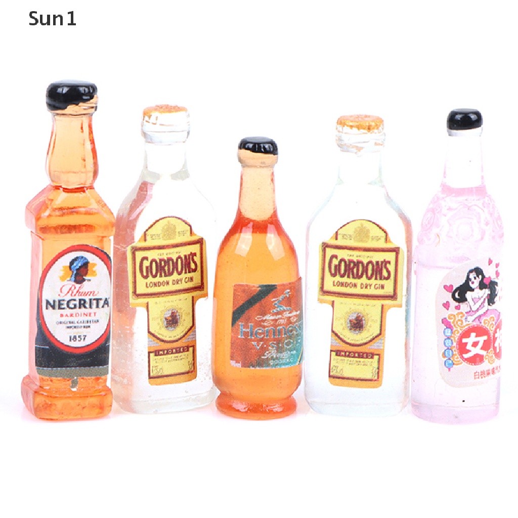 Bộ 10 Chai Rượu Tỉ Lệ 1: 12 Dành Cho Búp Bê