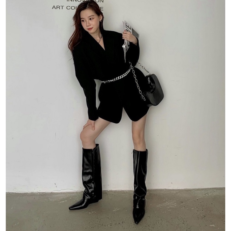 7571 - GIÀY VALENTINA KNEE BOOTS