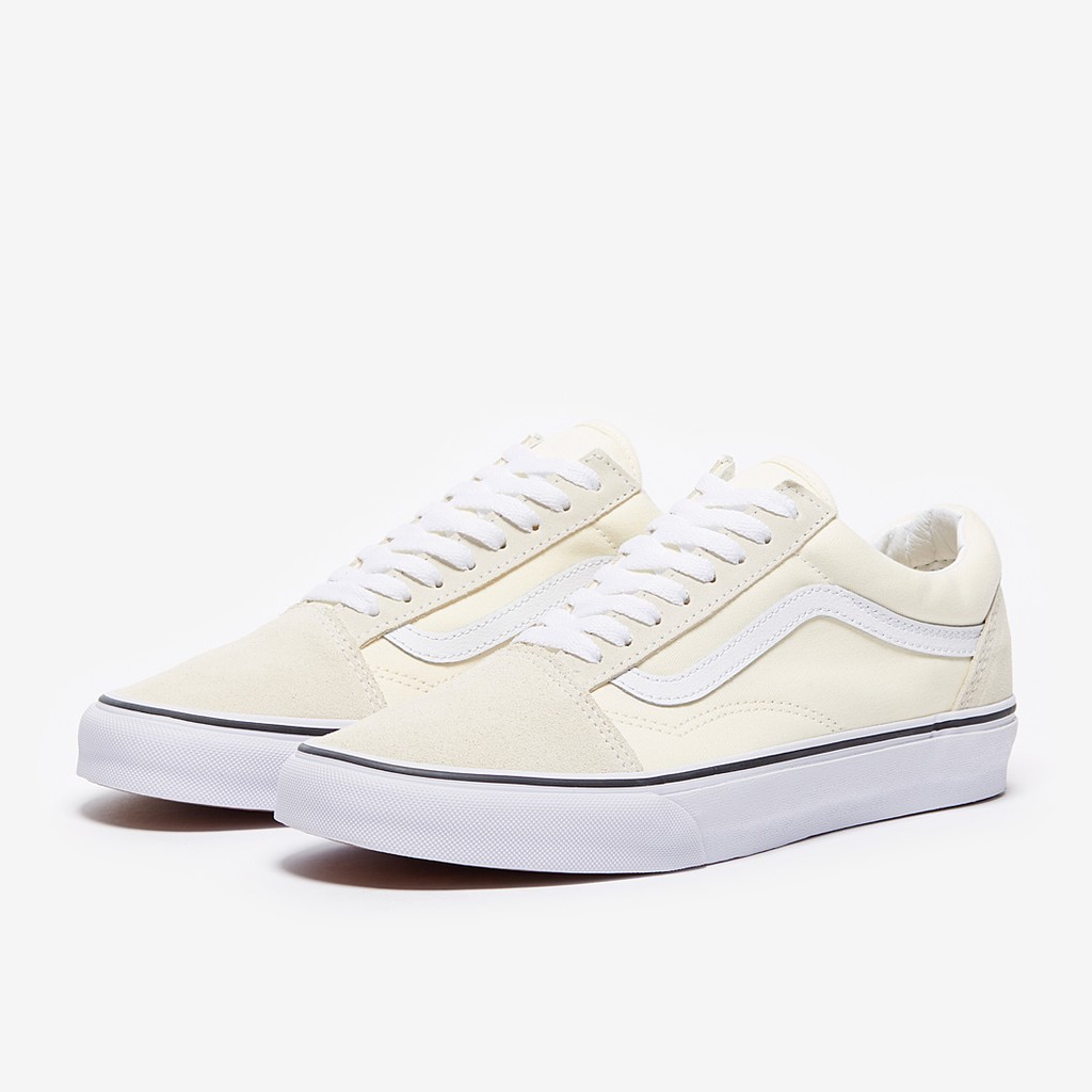 Giày Vans Chính Hãng Old Skool Classic Vingtage/True White