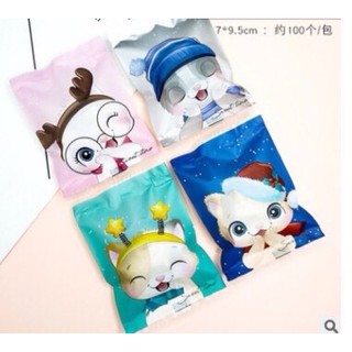 Túi bánh quy hàn miệng 7*10cm