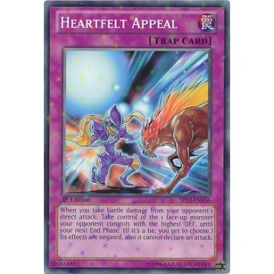 Thẻ bài Yugioh - TCG - Heartfelt Appeal / SP13-EN036'