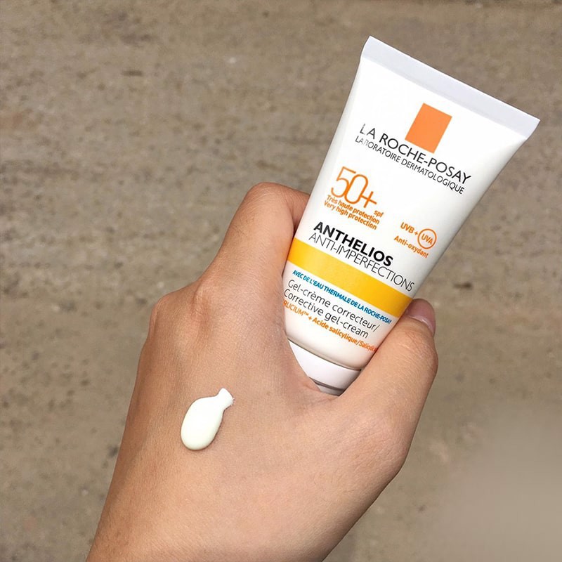 LA ROCHE-POSAY Kem Chống Nắng Cho Da Dầu Mụn Anthelios Anti-Imperfection SPF50+ Facial Sunscreen 50ml