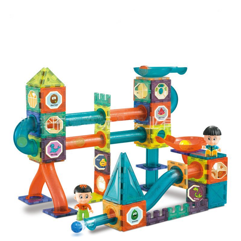 Lego xếp hình nam châm nhiều chi 42,54,62,68 chi tiết nắp ghép giúp bé phát triển trí tuệ
