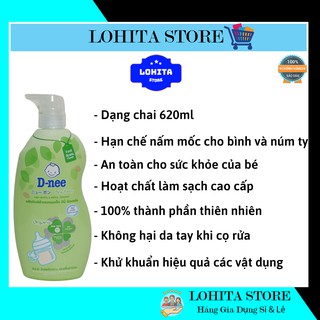 Nước rửa bình sữa Dnee Organic 600ml