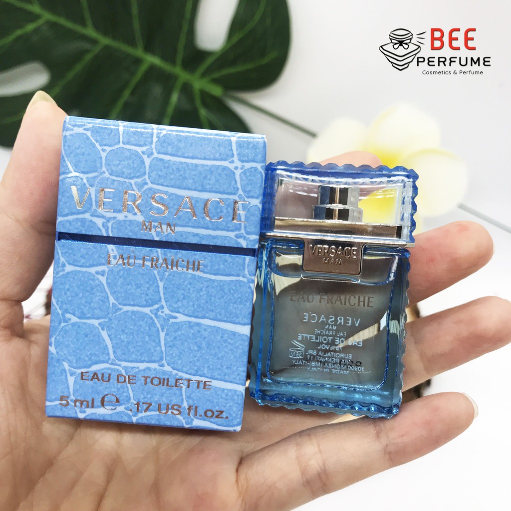 Nước Hoa Versace Man Eau Fraiche EDT mini 5ml chính hãng for Men