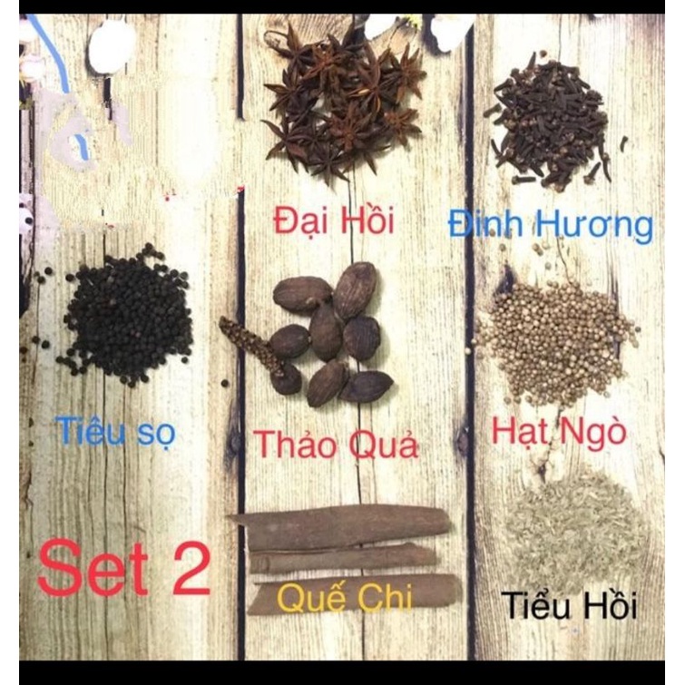 Set nguyên liệu ngâm rượu mai quế lộ ( set to 100g ngâm 1,5lit rượu)