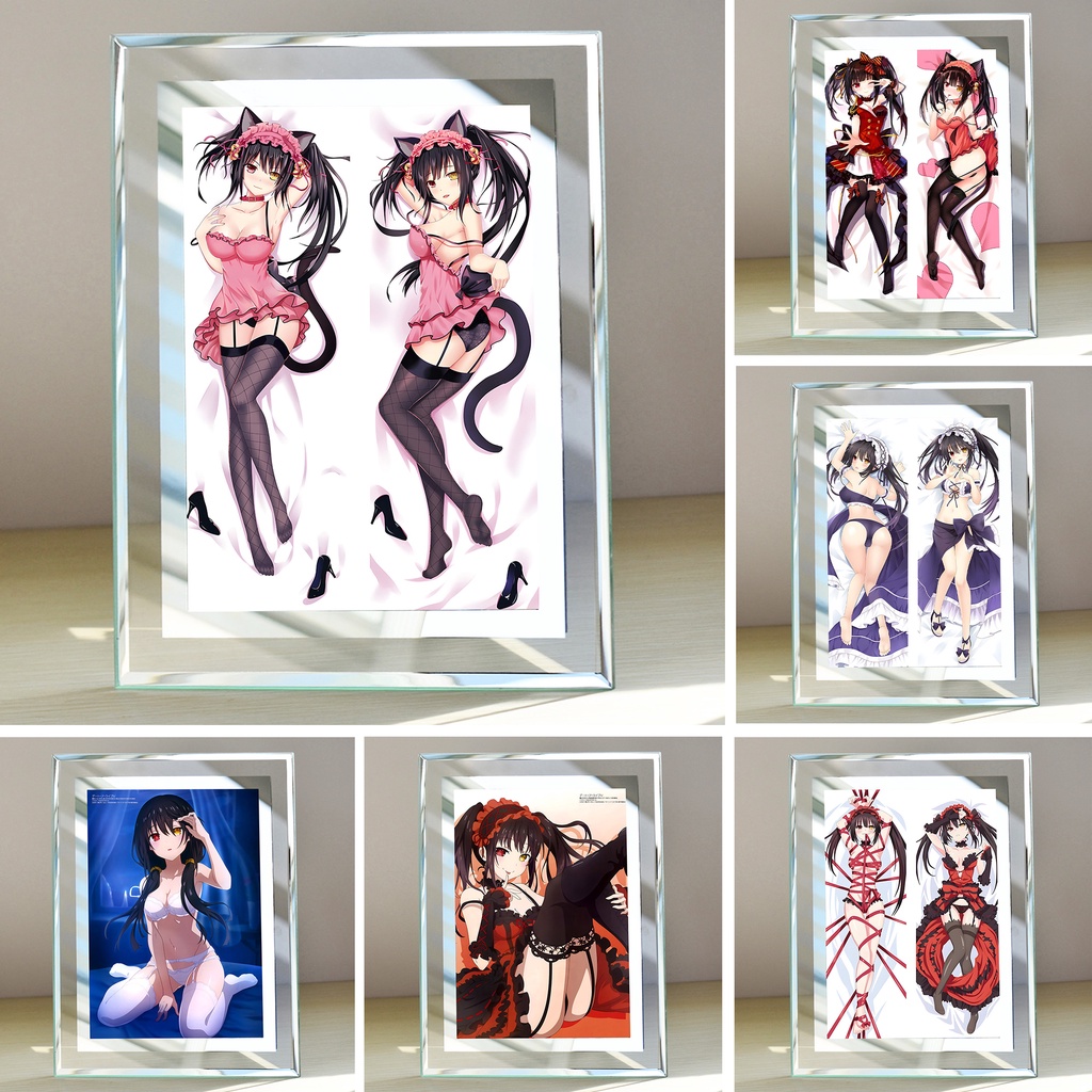 Khung kính để bàn Tokisaki Kurumi (2) Anime Manga Light Novel Date A Live  by 2D Tộc Shop