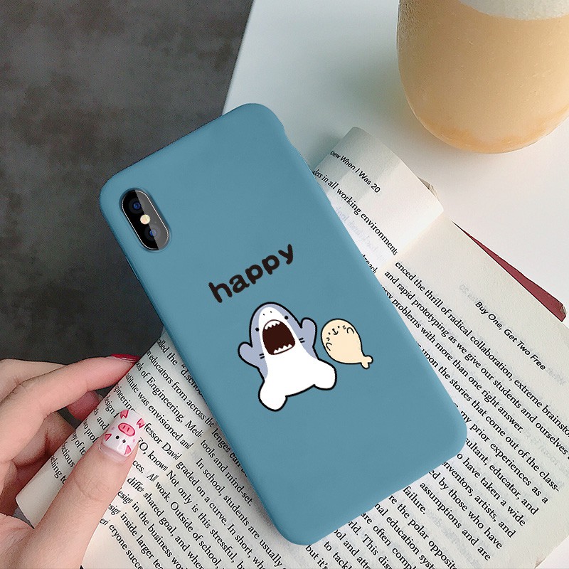 [ OPPO ] Ốp Lưng Silicon Shark - B129 | BigBuy360 - bigbuy360.vn