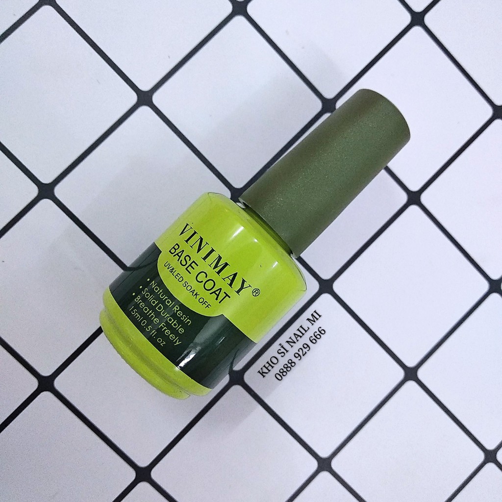 Base Coat Vinimay chính hãng - gel liên kết chuyên dụng cho dân làm móng