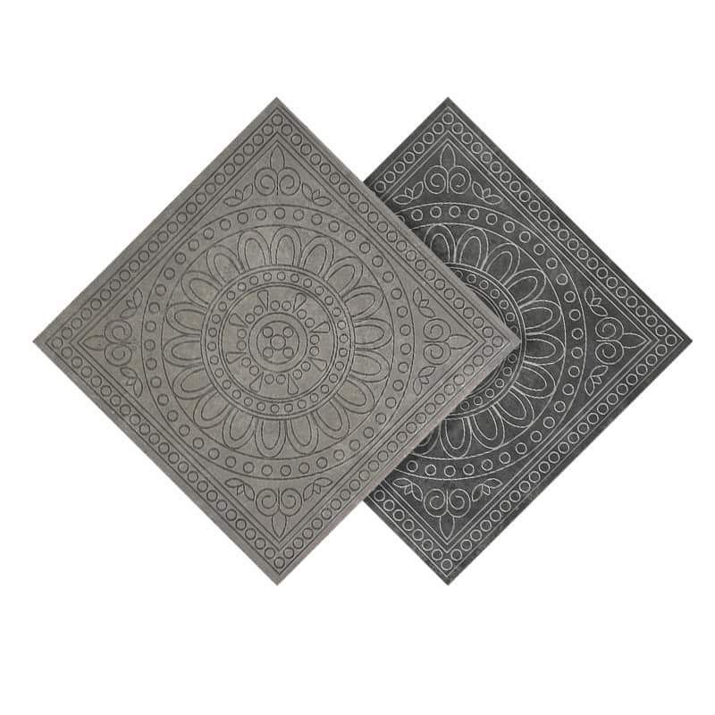 Khuôn gạch hoạ tiết hoa cúc KT 40x40x3cm