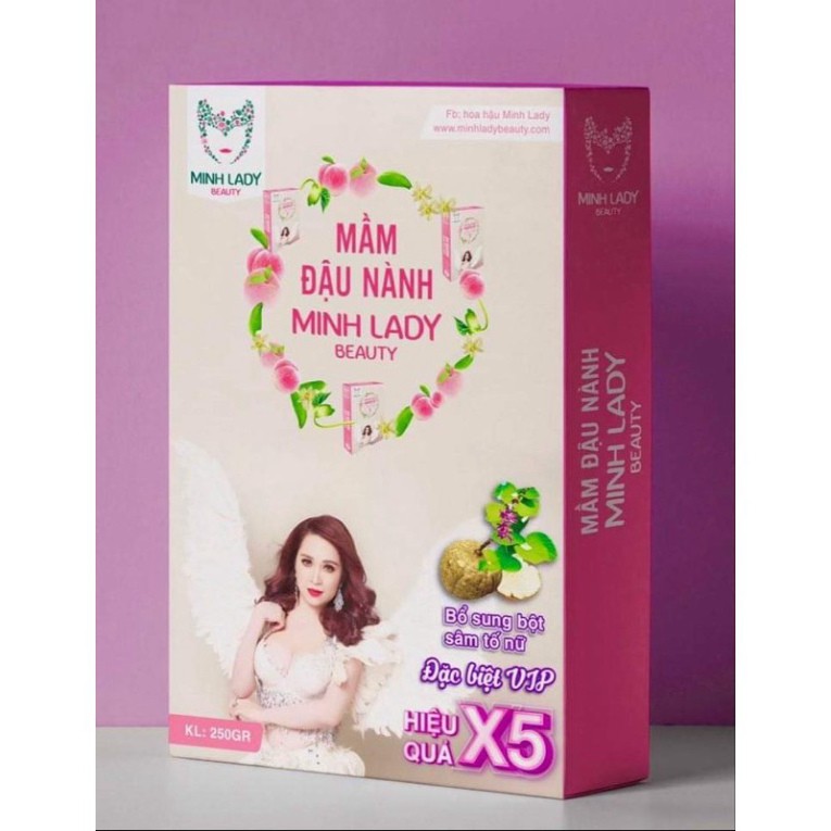 MẦM ĐẬU NÀNH MINH LADY_Bổ Sung Sâm Tố Nữ_Hiệu Quả Gấp 5 Lần