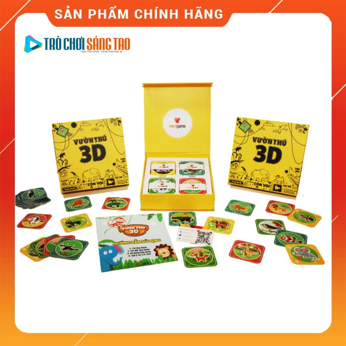 Vườn thú Funny Zoo 3D – Trò chơi giáo dục ứng dụng công nghệ tăng cường thực tế ảo AR