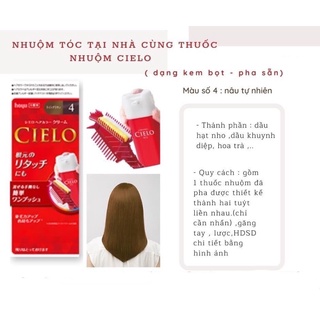 Thuốc nhuộm tóc Cielo Nhật Bản