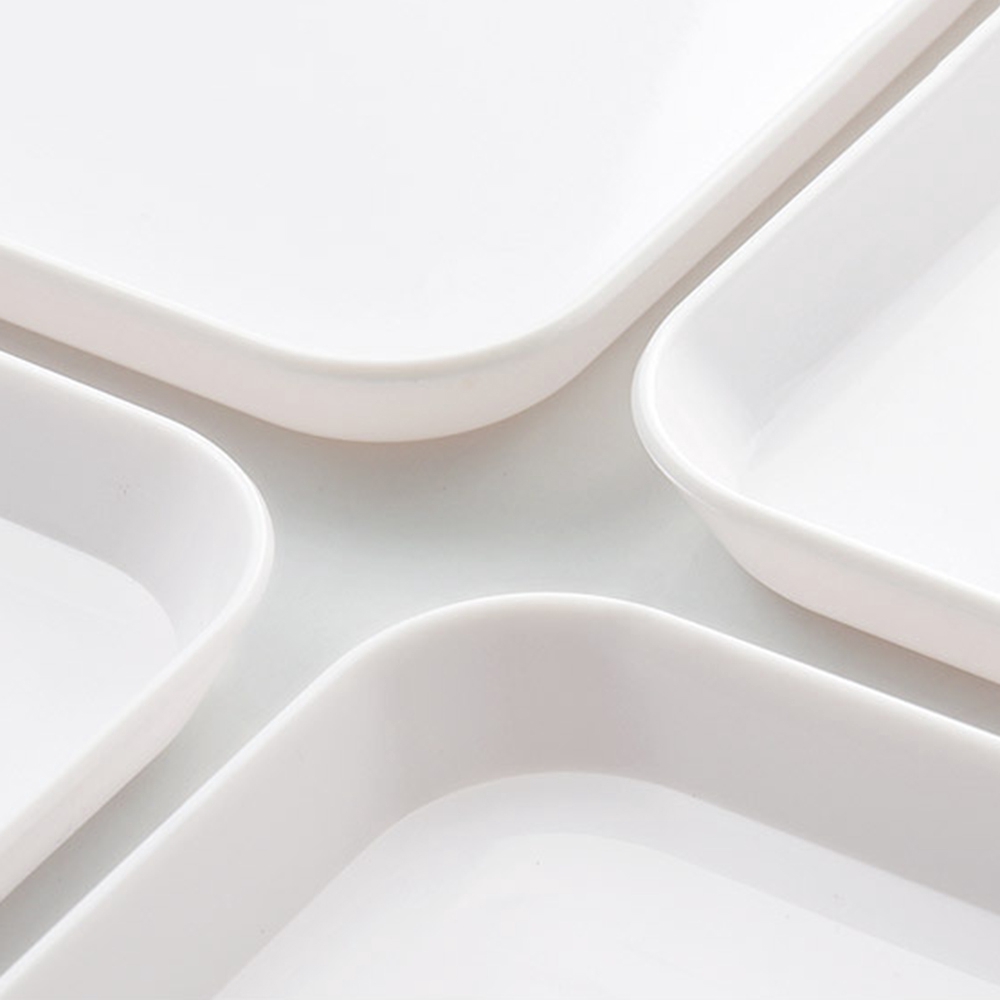 Khay nhựa đựng đồ dùng đa năng tiện dụng hình vuông