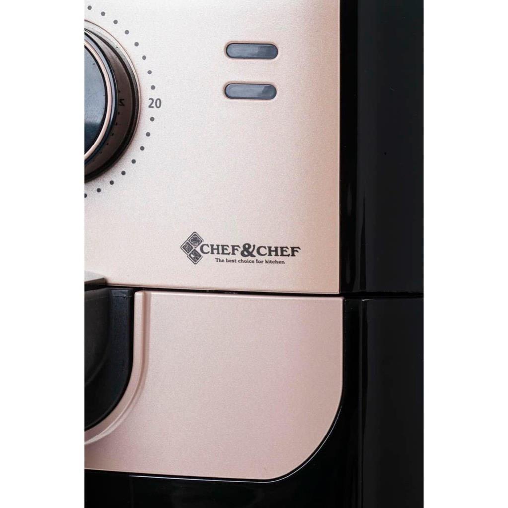 NỒI CHIÊN KHÔNG DẦU CHEF&amp;CHEF DUNG TÍCH  5,5 LÍT ( GIA DỤNG 1995 )