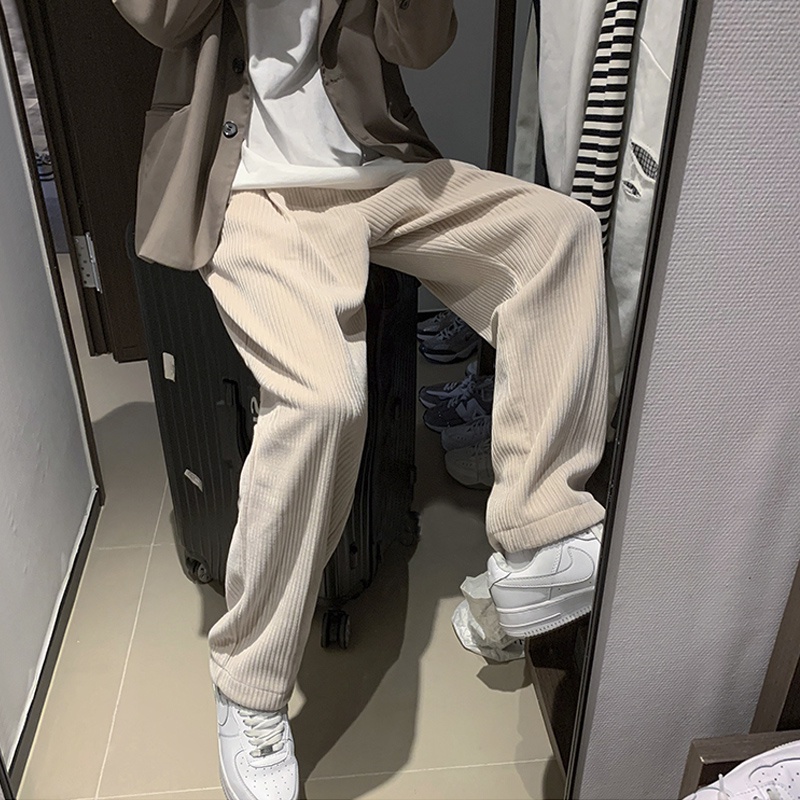 Quần ống rộng thời trang Hàn Quốc cho nam và nữ