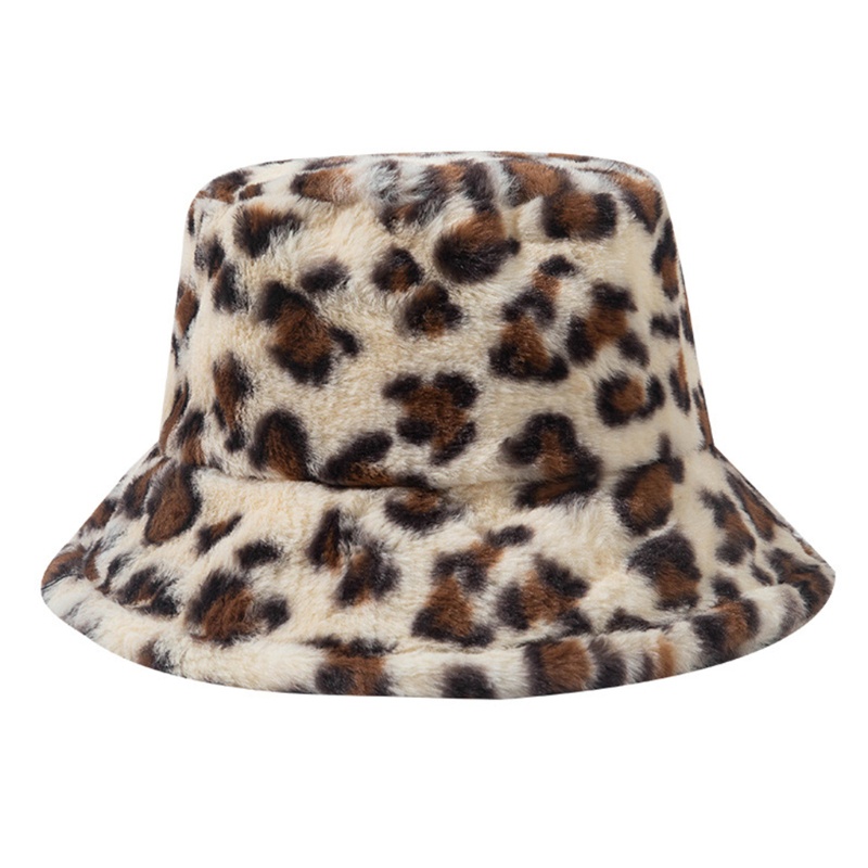 Han Packable Mũ Bucket Lông Làm Xù Giữ Ấm Mùa Đông Cho Nam Và Nữ Khi Đi Câu Cá Ngoài Trời