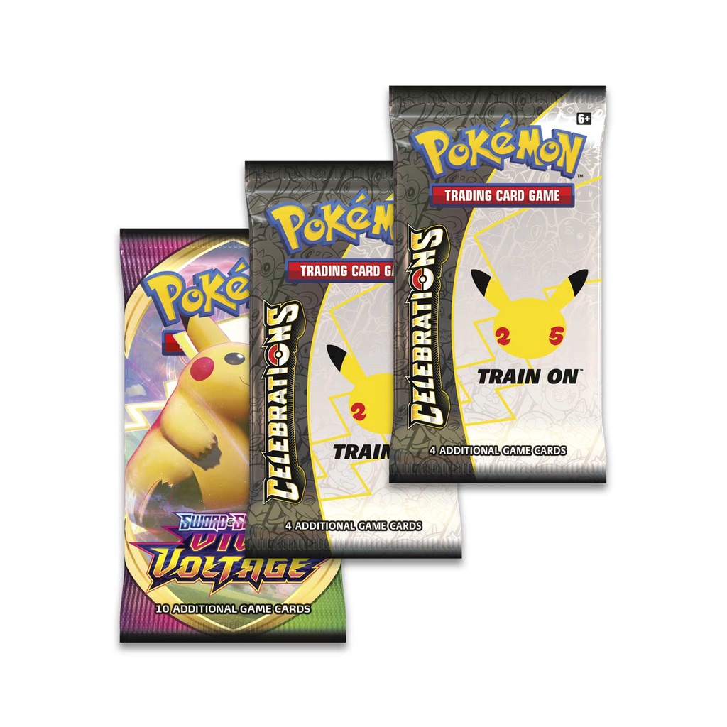 Hộp giấy gói bài Pokemon TCG: 25th Celebrations Special Collection Dragapult Prime chính hãng