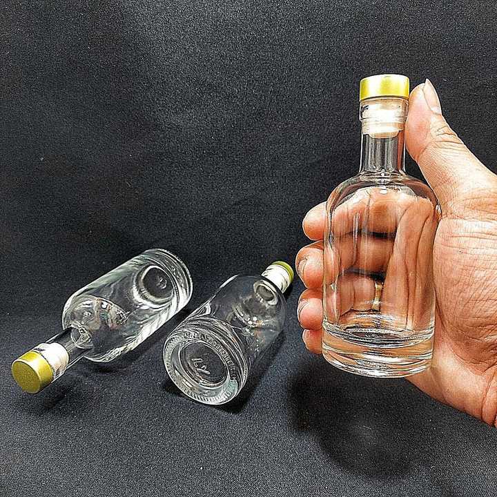 Chai Thủy Tinh 100ML cao cấp mẫu Vốt Ka – Chai đựng rượu mini bỏ túi (Mẫu F1)